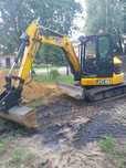 Koparka gąsienicowa  Minikoparka  JCB 51R-1  2017 Rok  5 ton