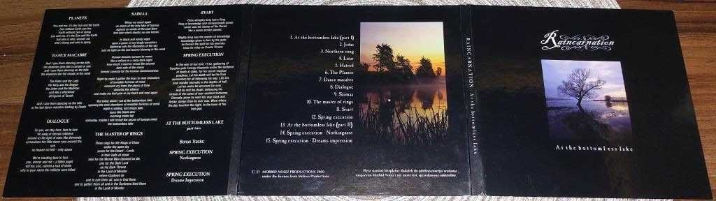 Płyta CD Album Raincarnation - At the bottomless lake