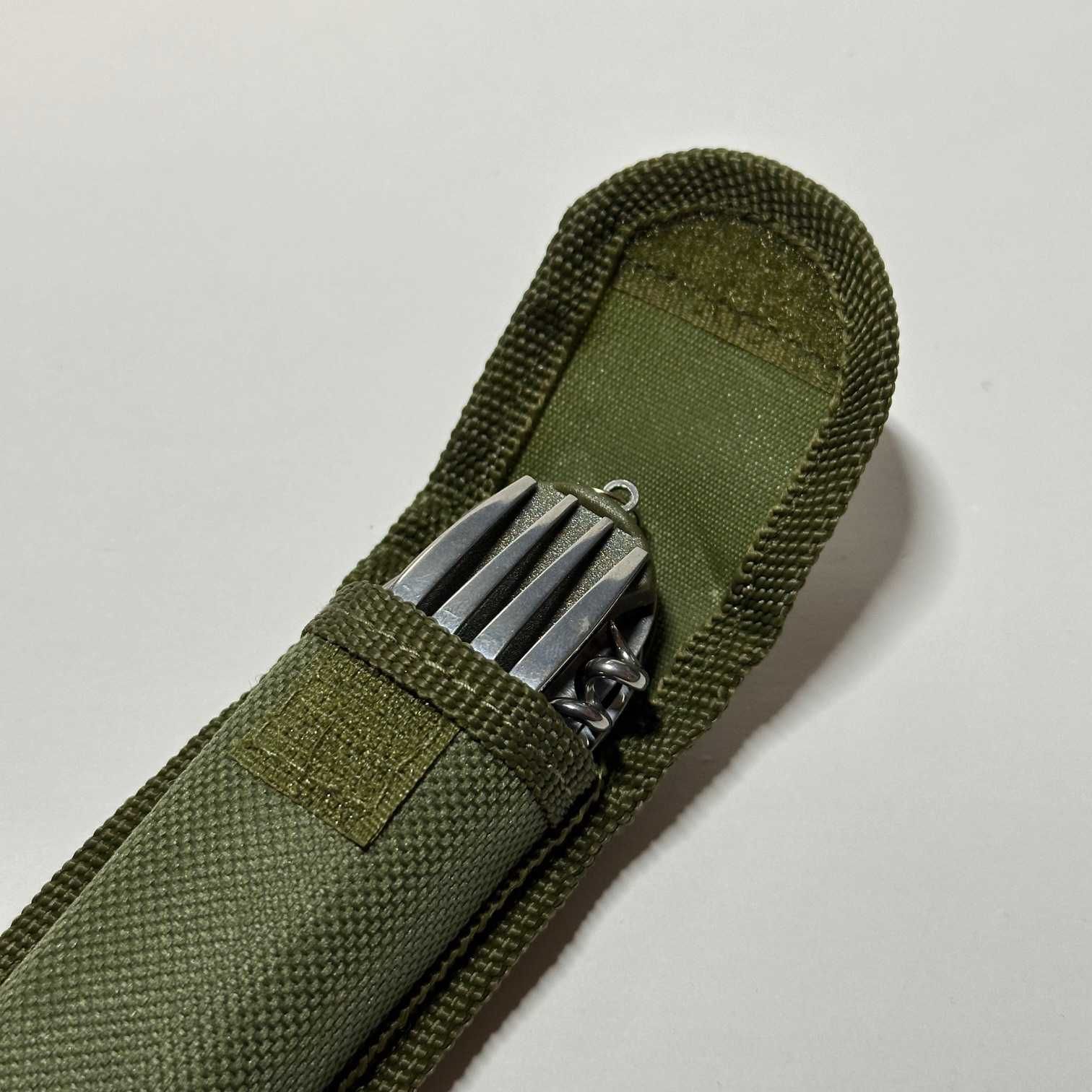 Survivalowy Multitool Bushcraft Militaria Surwiwal Jedzenie Nóż