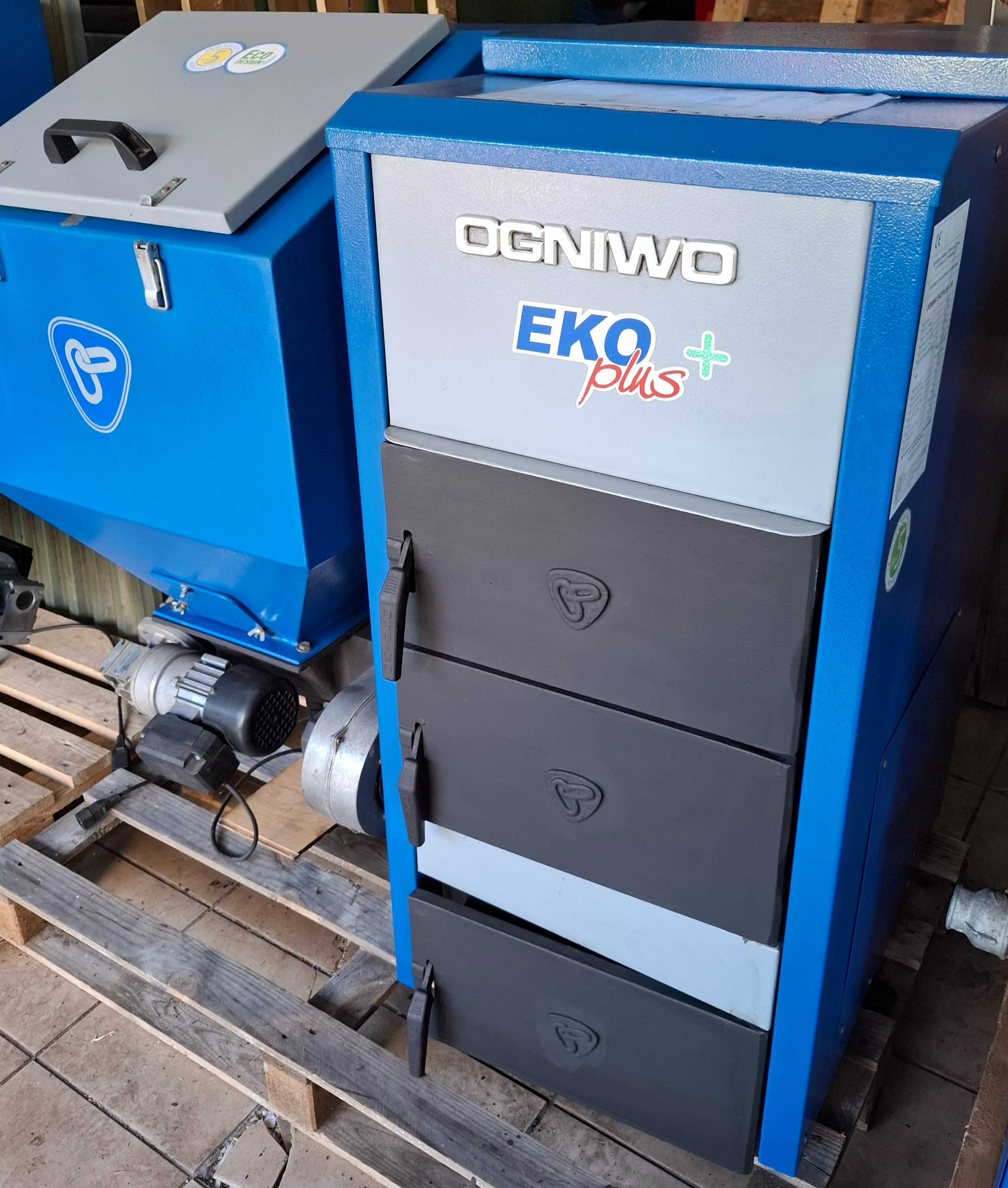 5kl piec CO 2018 Ogniwo EkoPlus+16 kW kocioł ekogroszek pelet podajnik
