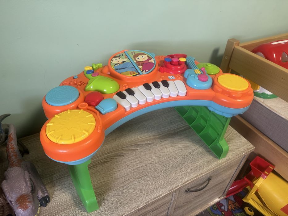 Розвиваюча музична іграшка. Синтезатор 10в1 для найменших