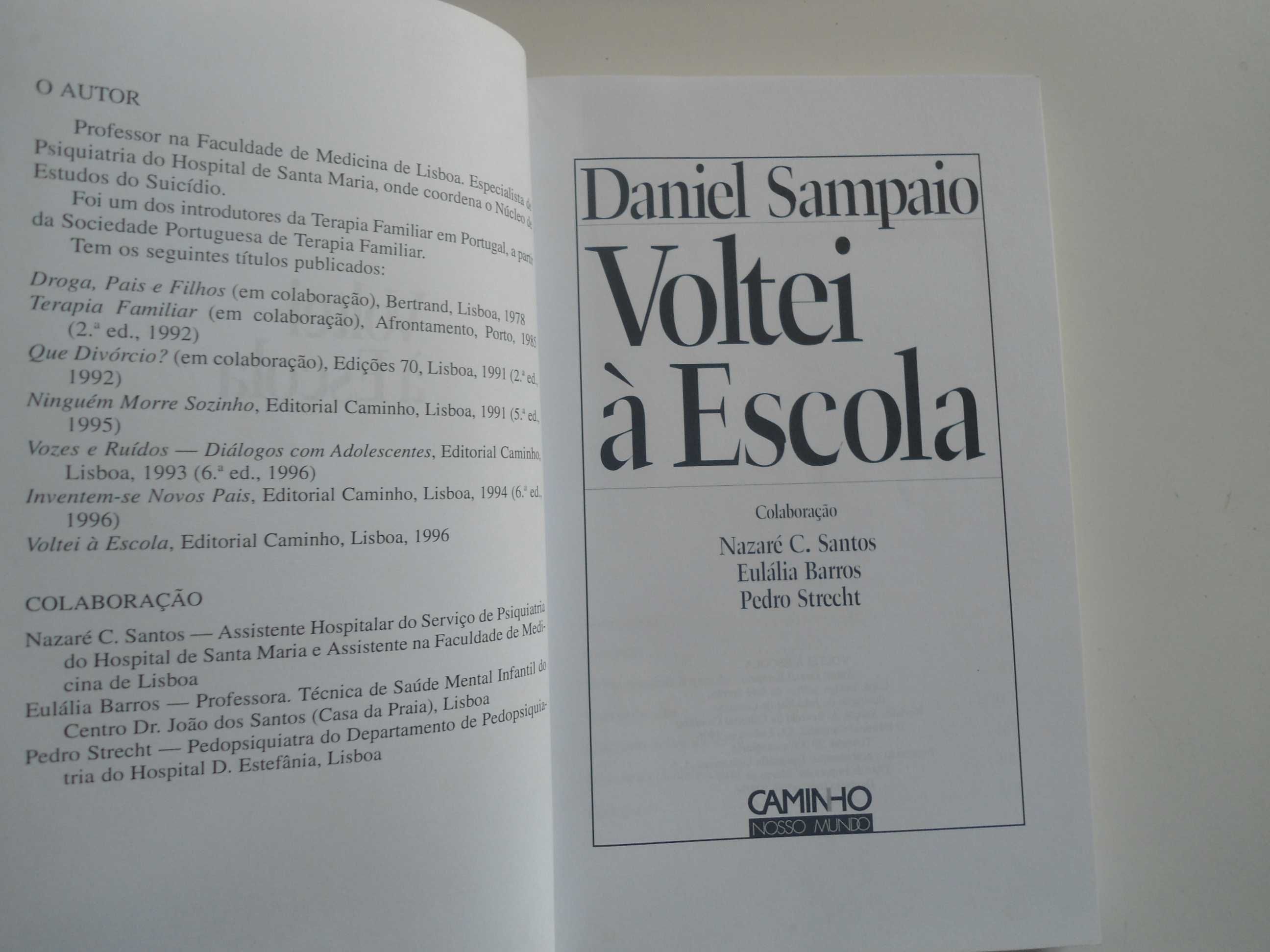 Voltei à escola por Daniel Sampaio