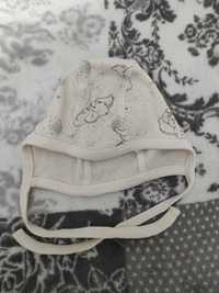 Disney baby czapeczka wiązana ze słonikiem r. 62 cm