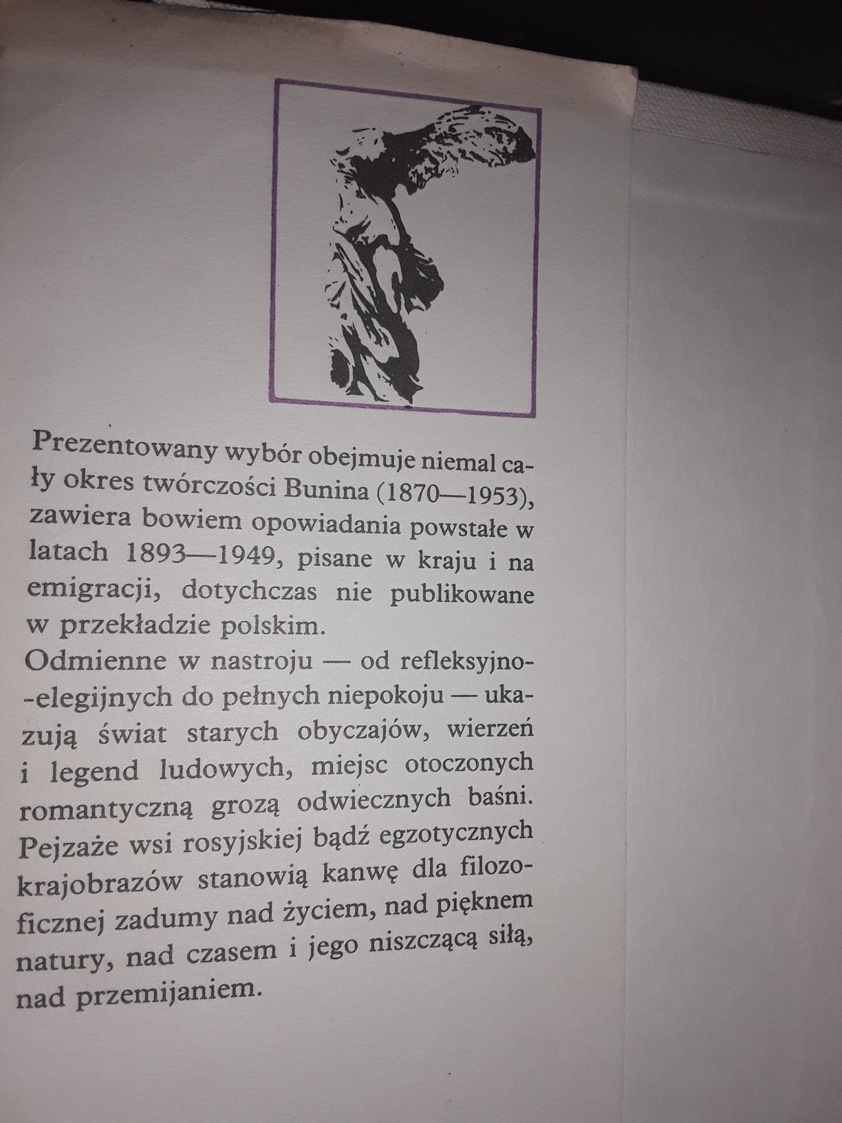 Niegdyś Iwan bunin opowiadania twarda oprawa wierzenia zwyczaje wieś