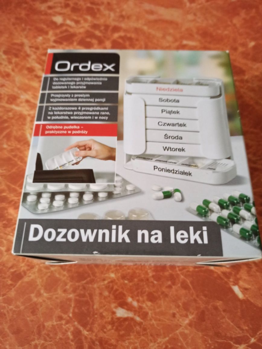 Dozownik organizer na leki - Ordex