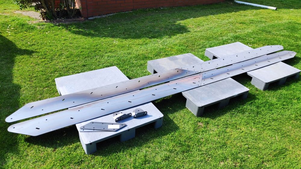 Nowe  Policzki schody metalowe skręcane  zewnętrzne wewnętrzne