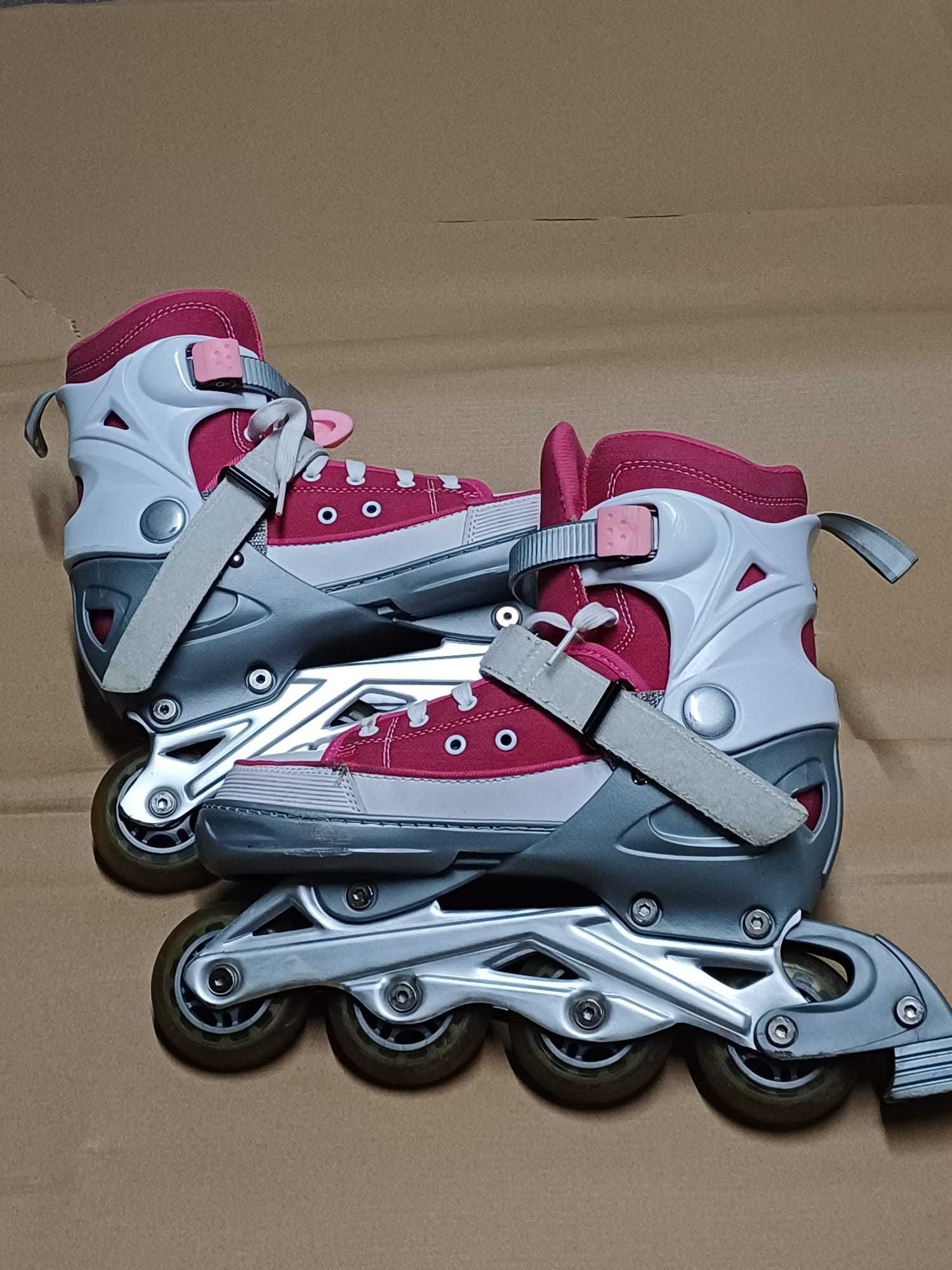 Patins em linha como novos