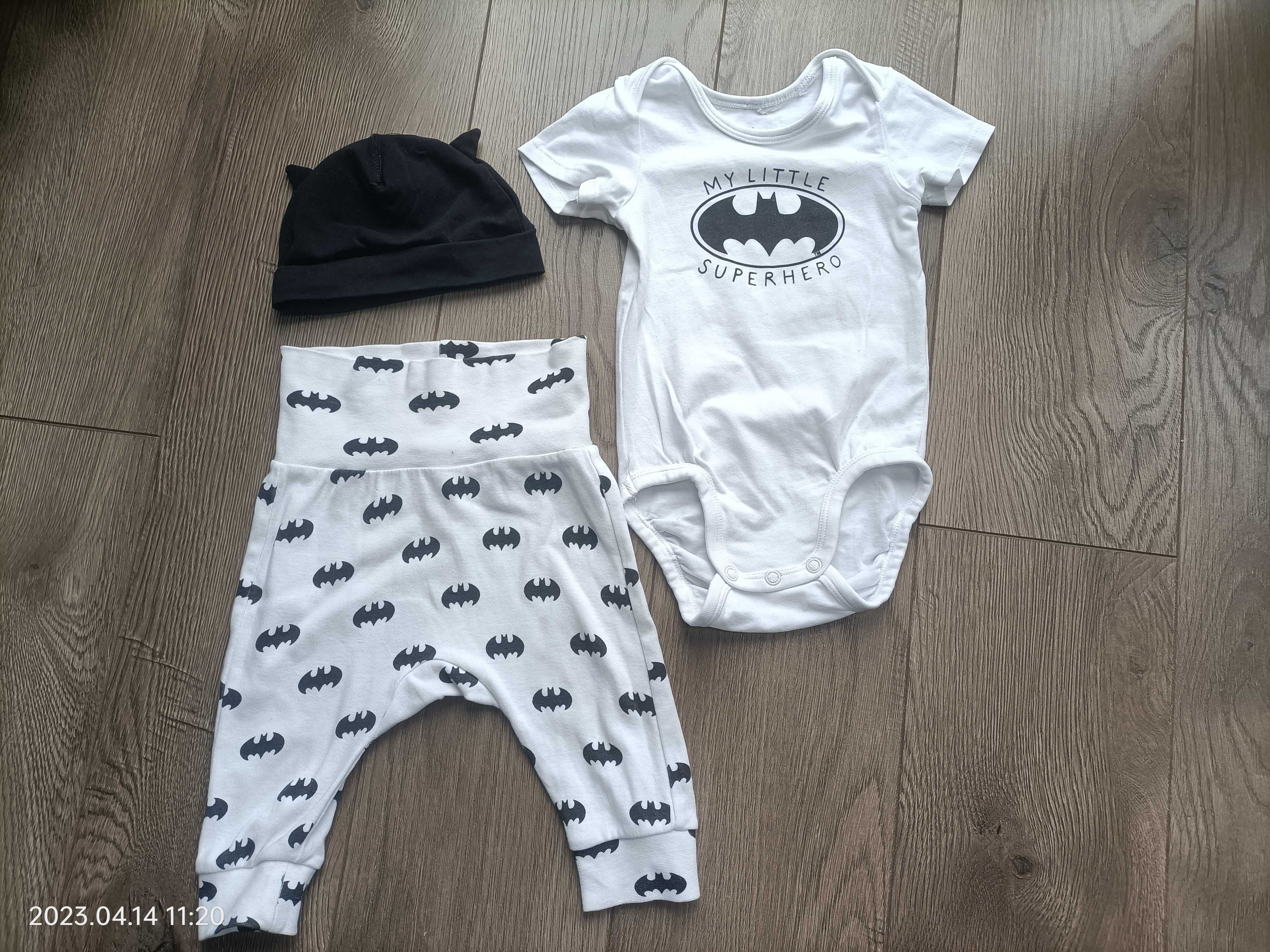 Zestaw Batman H&M rozm. 62