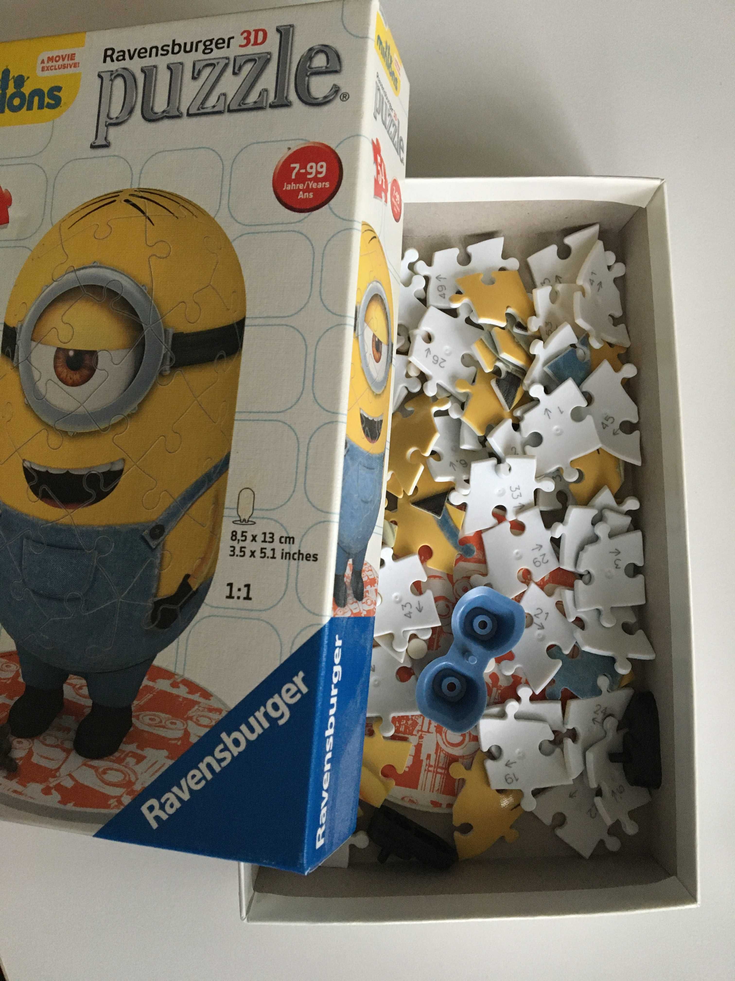 Puzzle 3D Minionki Ravensburger