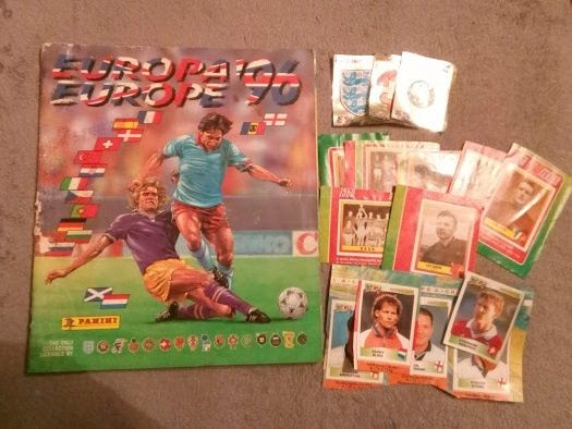 Cromos Euro 96 Panini - recuperados