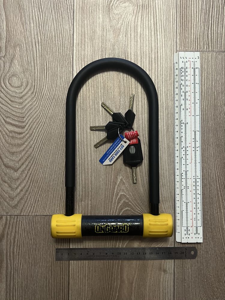 Велозамок onguard ulock скоба