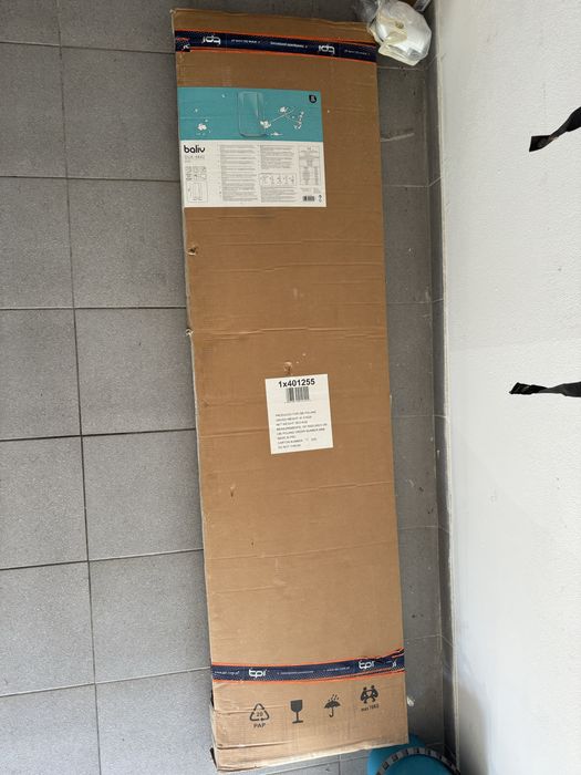 Kabina prysznicowa Baliv 190x80 chrom