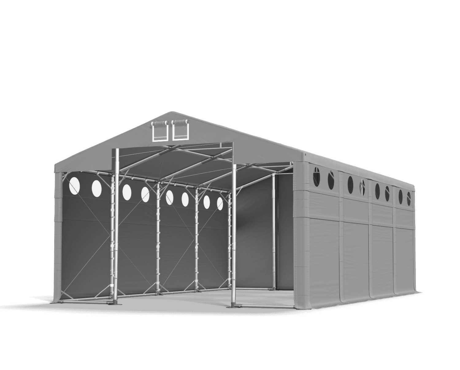 NAMIOT MAGAZYNOWY Hala Towarowa Hala Przemysłowa 5x8x4m DAS
