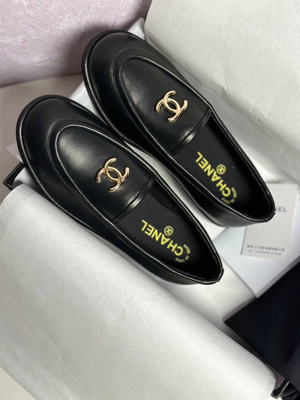 Лофери туфлі шанель Chanel