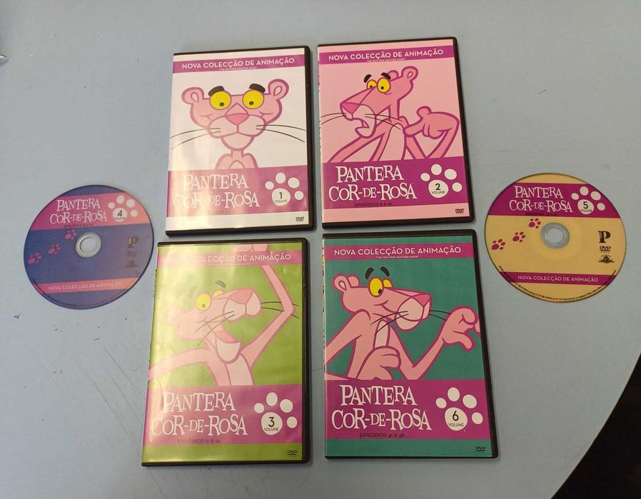 Pantera Cor-de-Rosa - DVDs