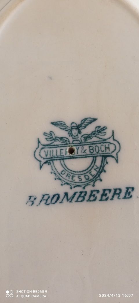 Sosjerka B.Rombeere.Villory Boch.