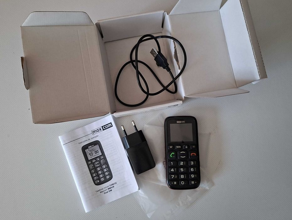 Telemovel para seniores - Maxcom MM428BB