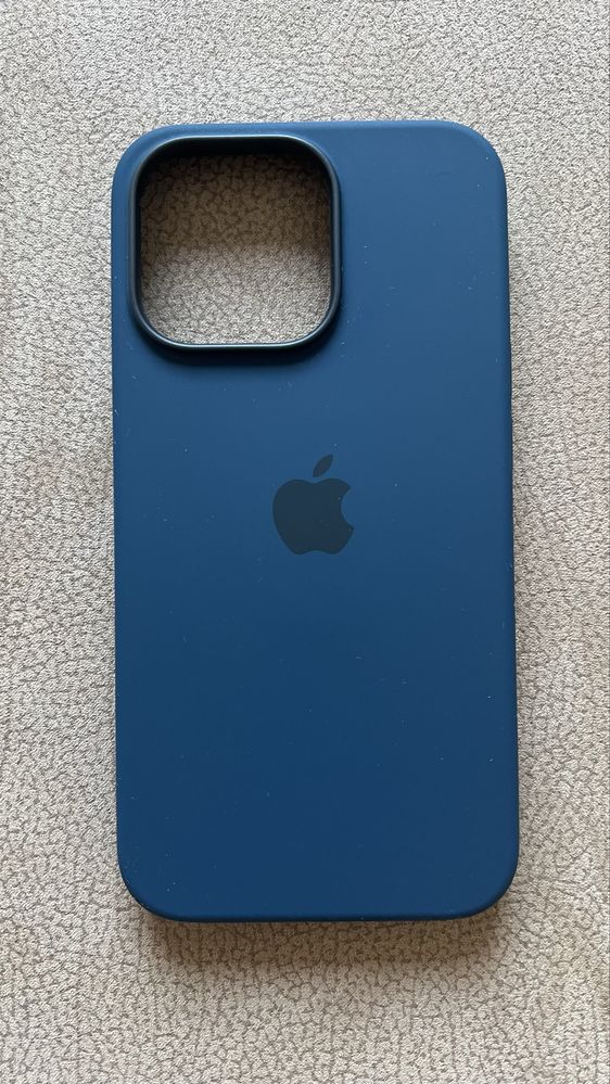 iPhone 13 Pro Capa Silicone Azul