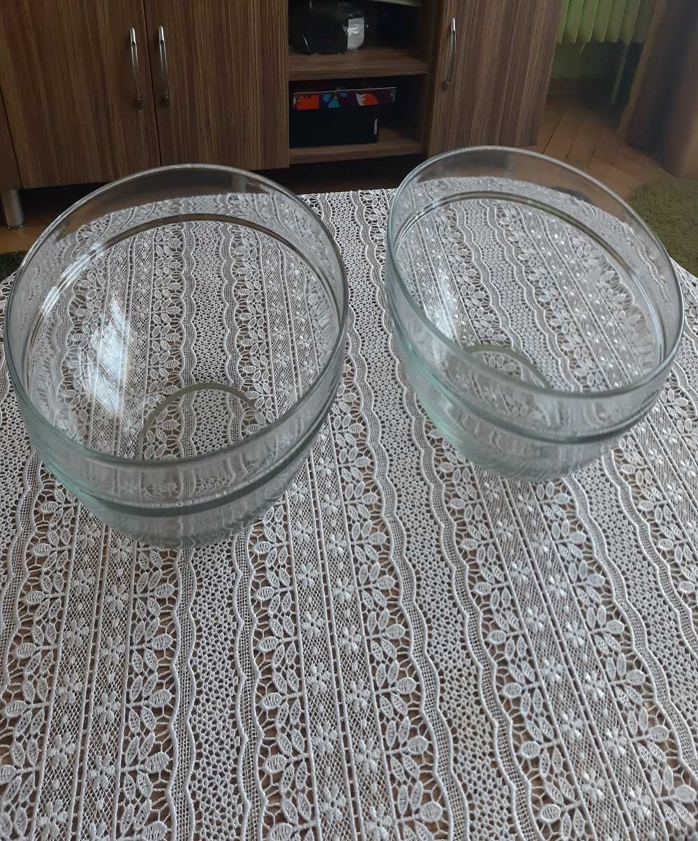 miski szklane przeźroczyste