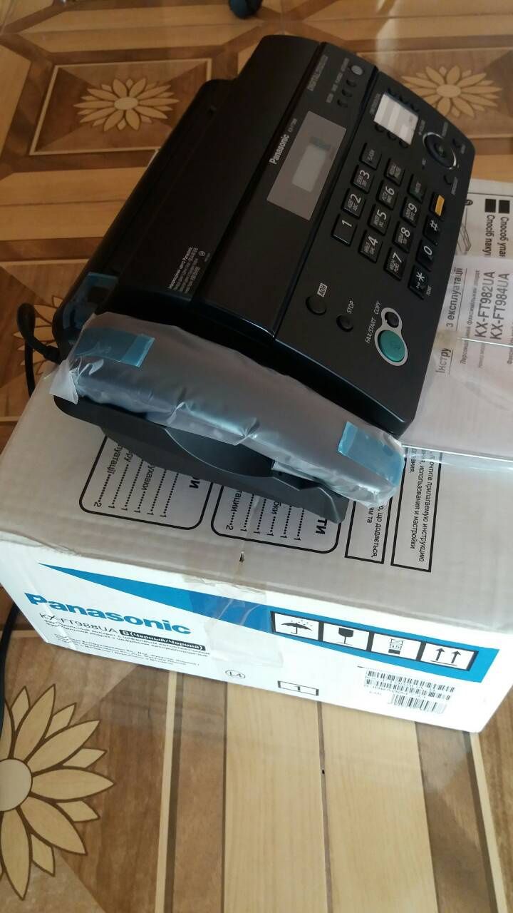 факс panasonic kx-ft988ua