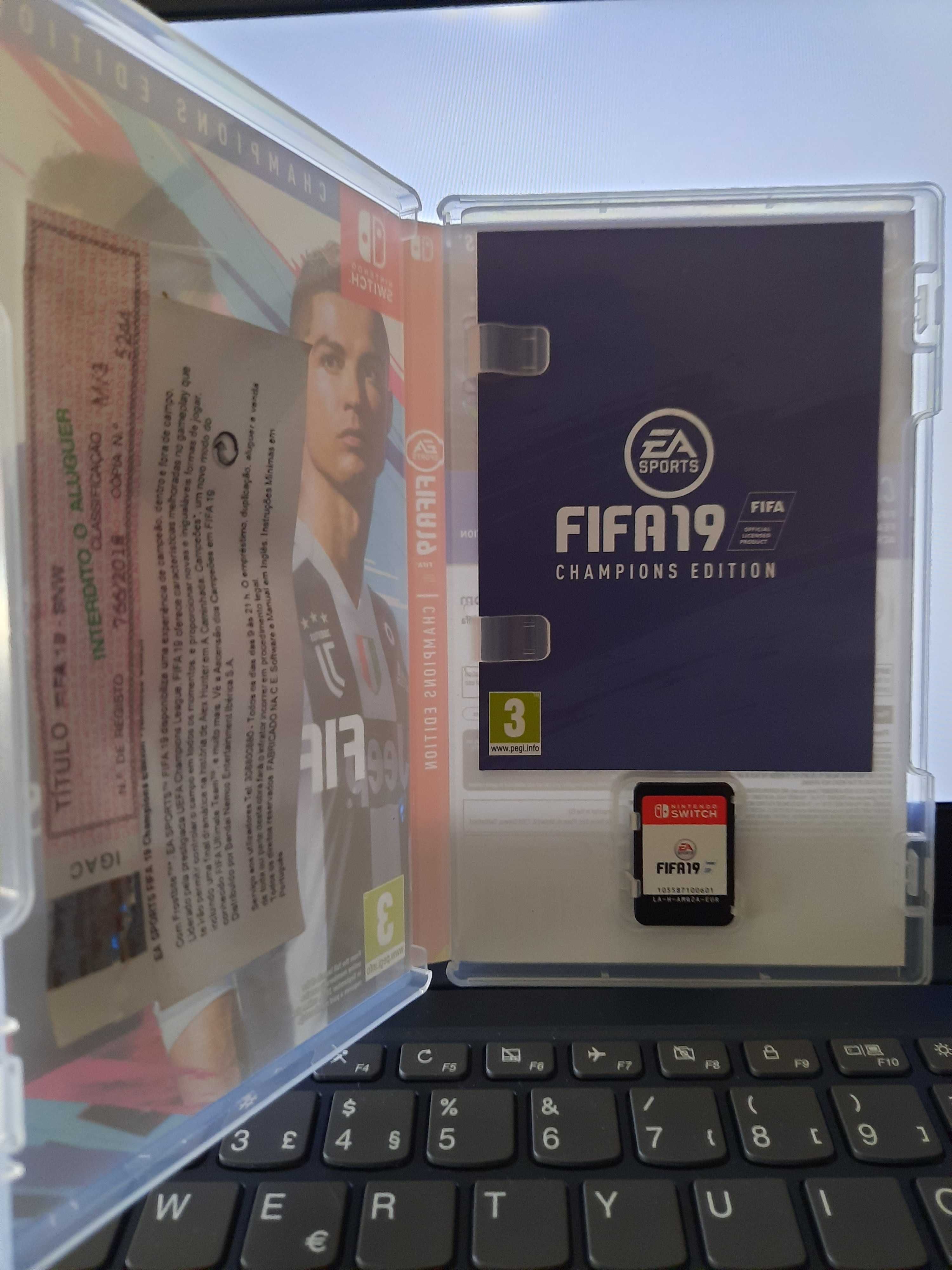 FIFA 19 CHAMPIONS EDITION nintendo switch