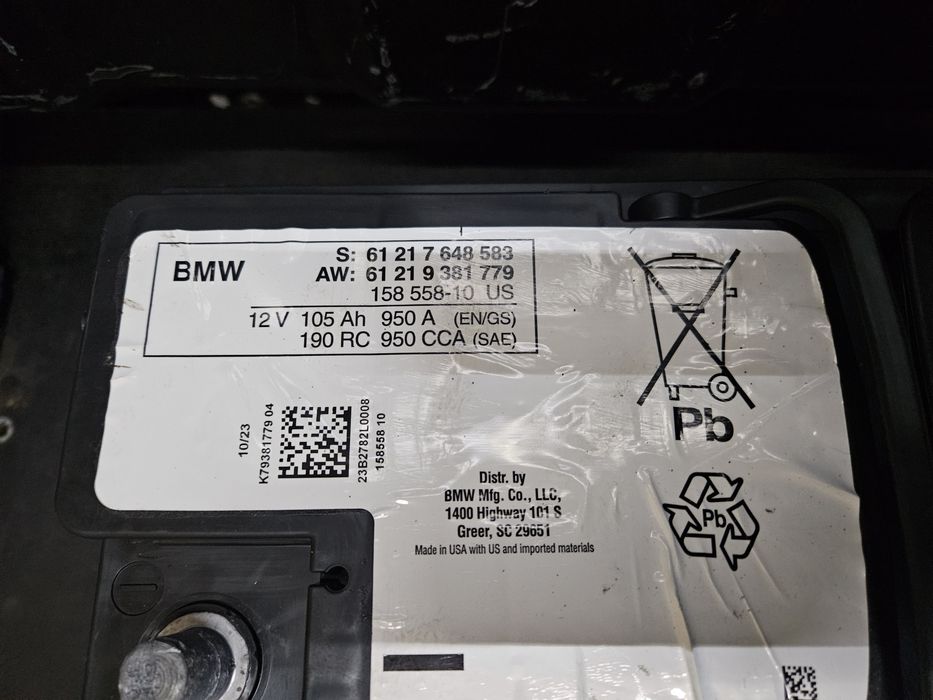 Bateria akumulator 105ah agm 12v