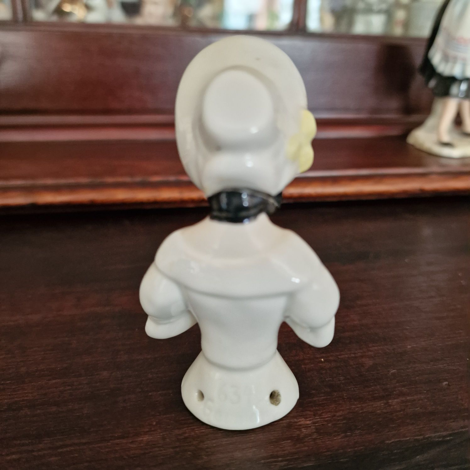 Half Doll em porcelana alemã