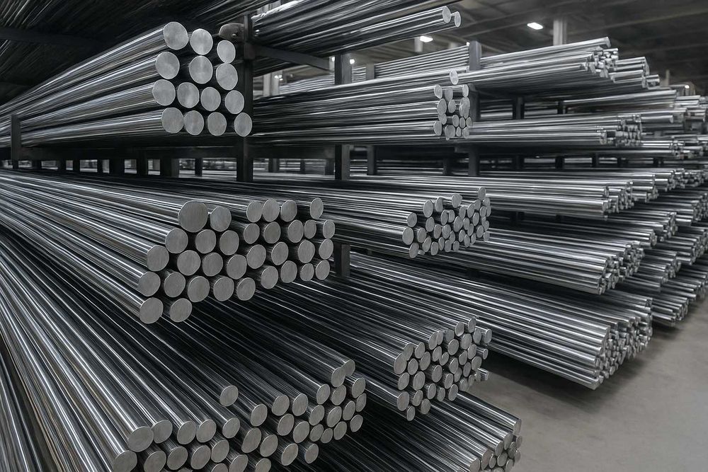 Pręty chromowane  tłoczyska od fi 10 do fi 70 Ck45 Tol f7