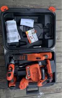 Black and Decker firestorm tool set 24V набор дрель пила