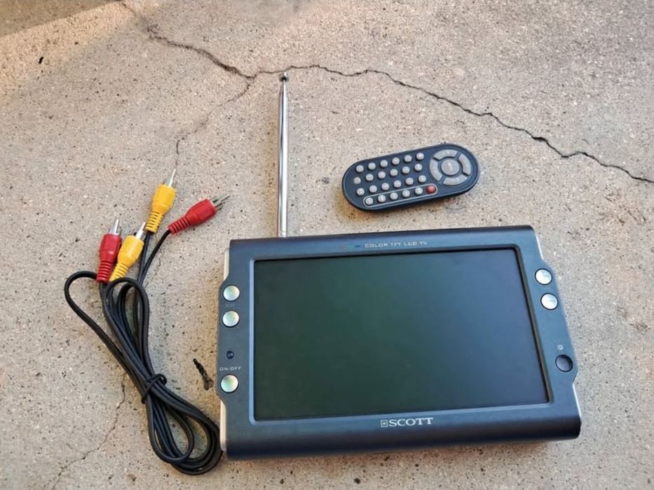 TV portátil usada