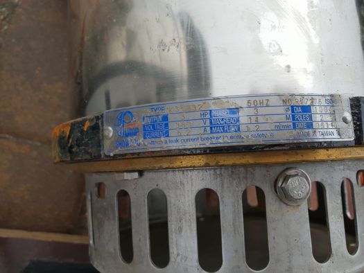 Pompa brudna czysta woda 1.2m3/m górnicza flict 400v