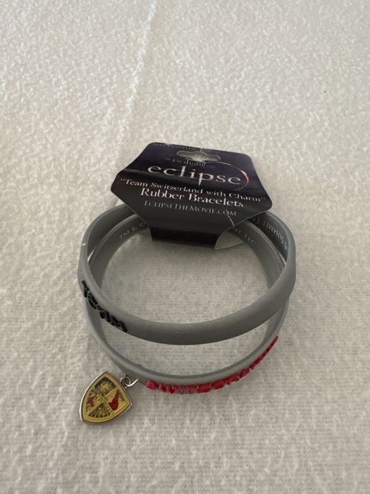 Pulseira silicone da serie Twilight