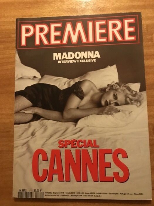 Revista PREMIERE 1991 - Madonna