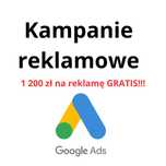 Kampanie Google Ads / Darmowa konsultacja / 1200 zł GRATIS na kampanie