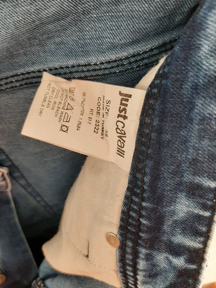 Spodnie jeansy roz l / xl na wysokiego