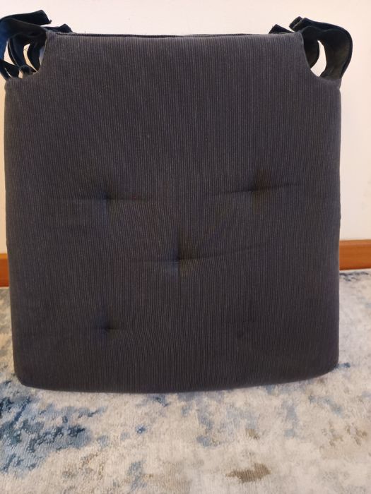 4 almofadas IKEA para acento de cadeira