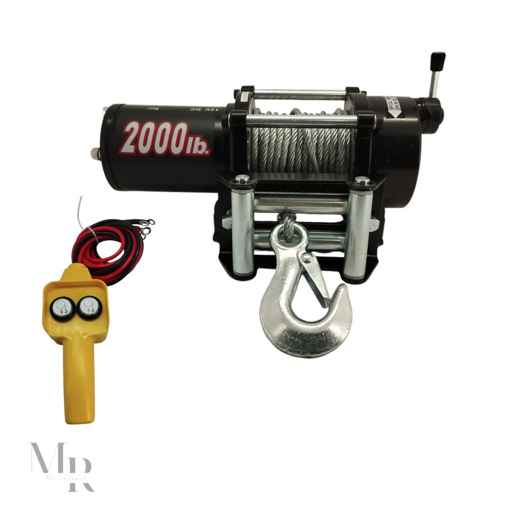 Guincho elétrico 12 v 907 kg