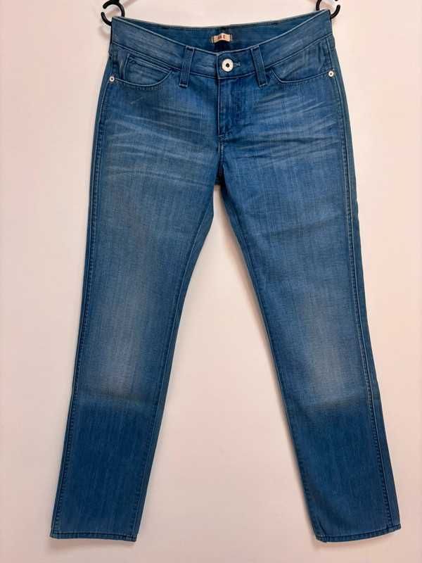 Wrangler Mae W28 L32 Damskie Jeansy Slim Fit Light Blue nowe