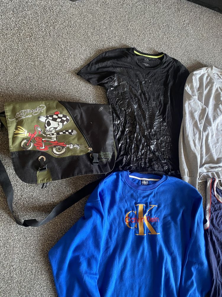 Zestaw Edhardy Emporio Ysl Channel Nike Lacoste Adidas Kenzo Ubrania