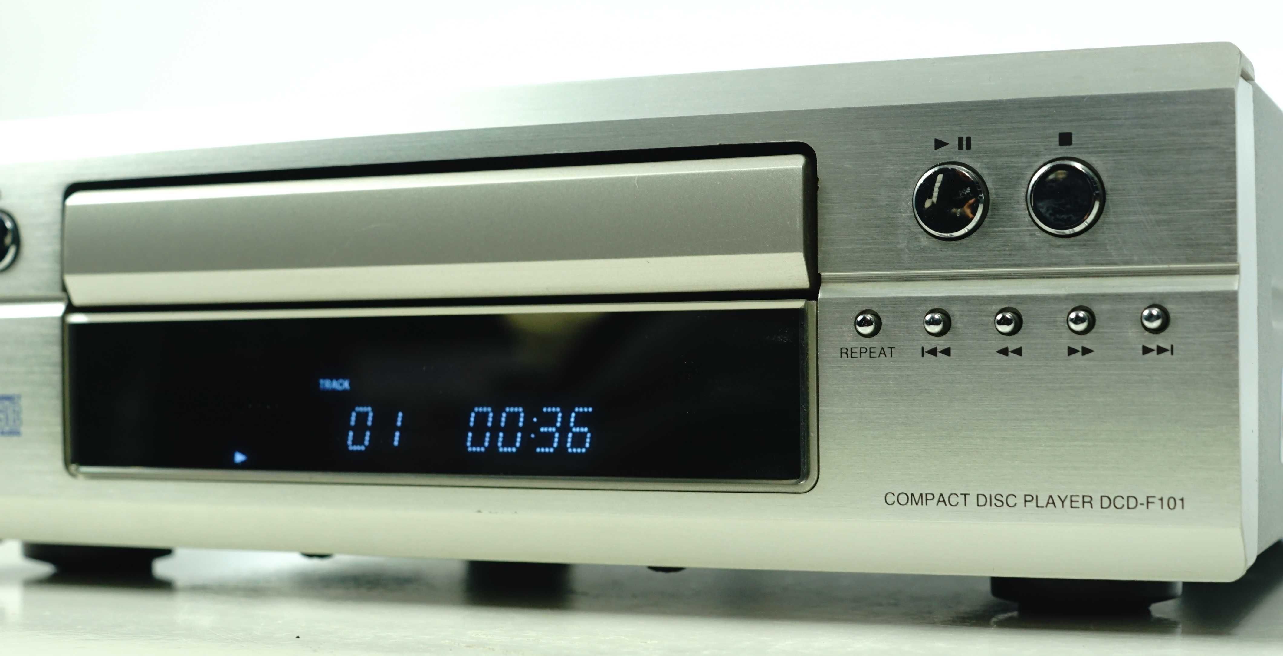Denon DCD-F101 odtwarzacz CD alu czyta CD-R st BDB