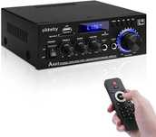Sikkeby AK45 – wzmacniacz stereo Bluetooth/USB/SD/FM + pilot
