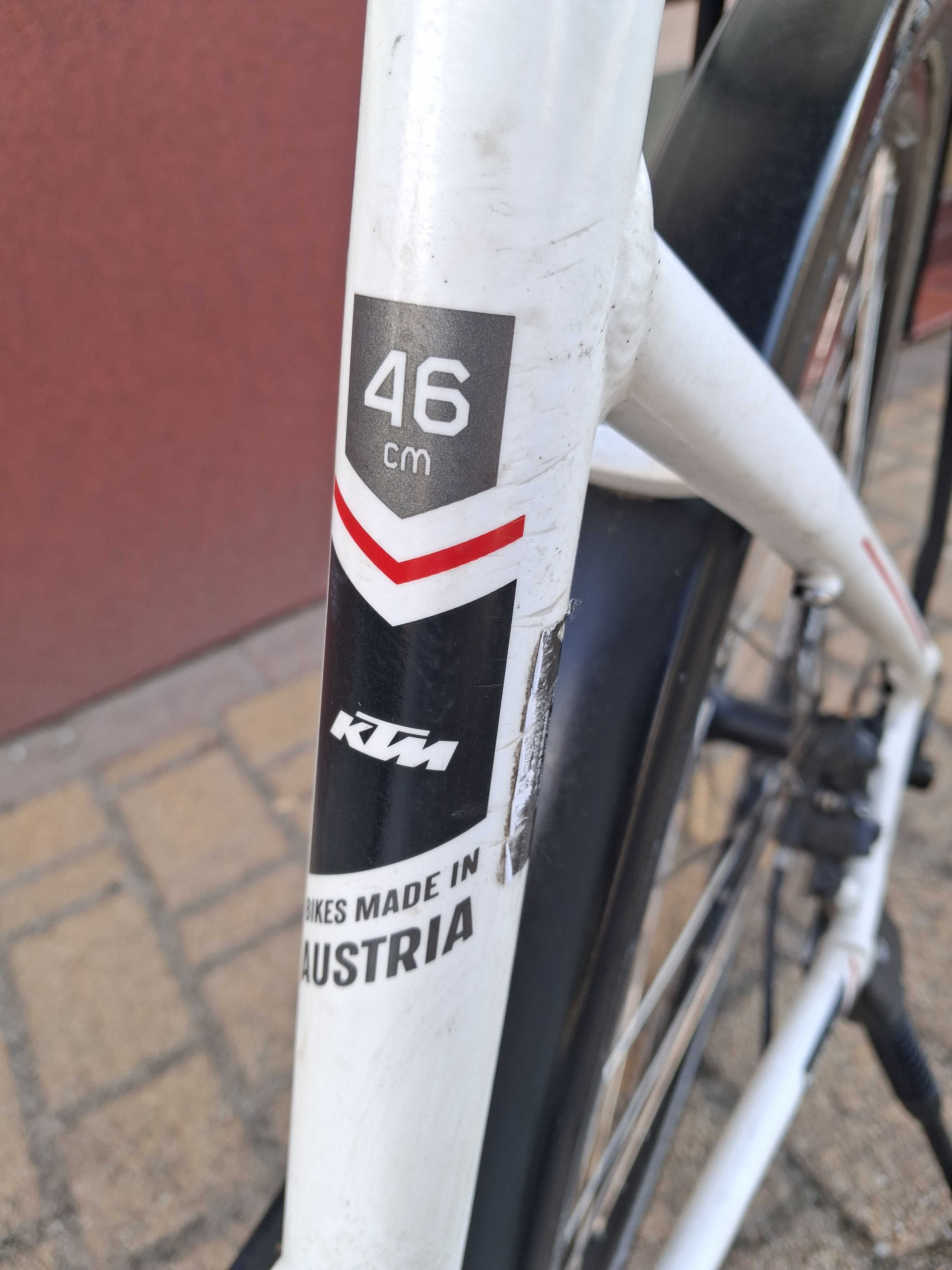Rower  damka KTM VENETO LIGHT DISC 46 SHIMANO deore kola 28