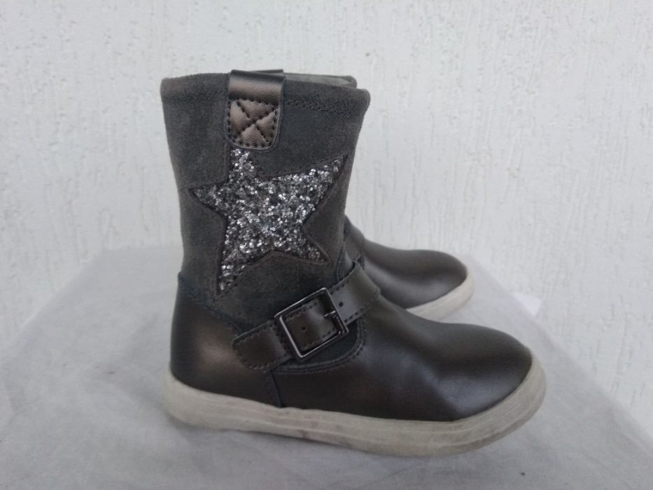 Сапожки демисезонние кожанние Stapp by Dr Veiser р.23-23.5