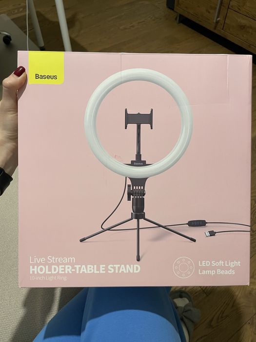 Тримач з LED лампою 24,5 см та настільна підставка