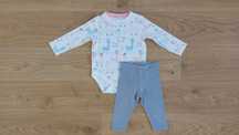 Komplet Lama body i legginsy dla dziewczynki_F&F_rizm. 74