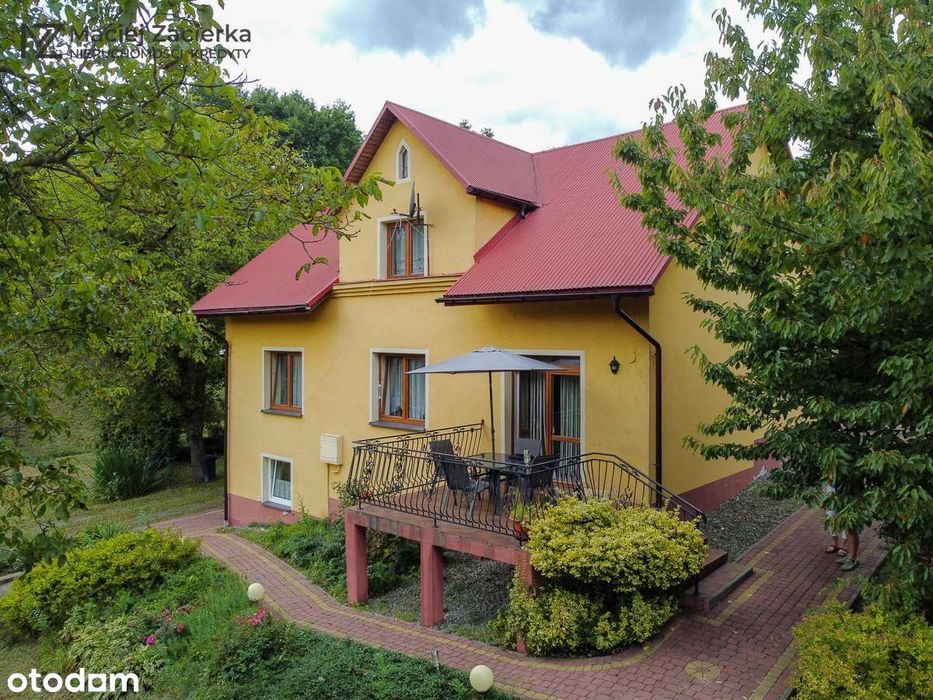 dom na działce 1,45 ha w otoczeniu lasu-Świebodna,Podkarpackie