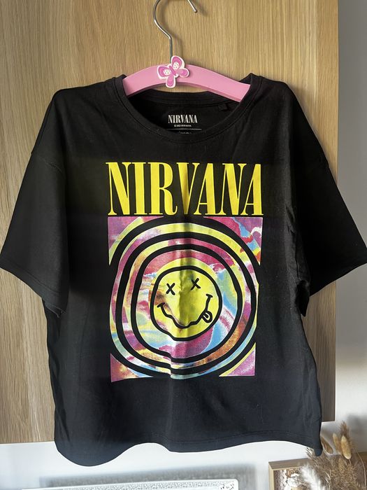 Koszulka NIRVANA Sinsay rozmiar 146