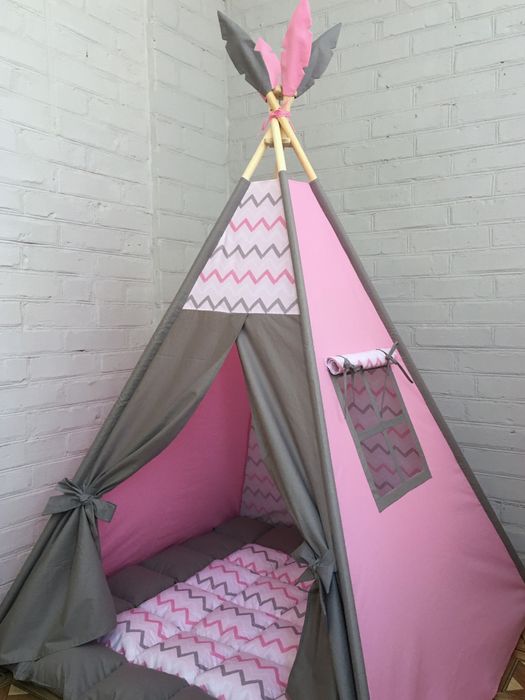 Вігвам дитяча палатка тіпі шалаш будиночок для ігр