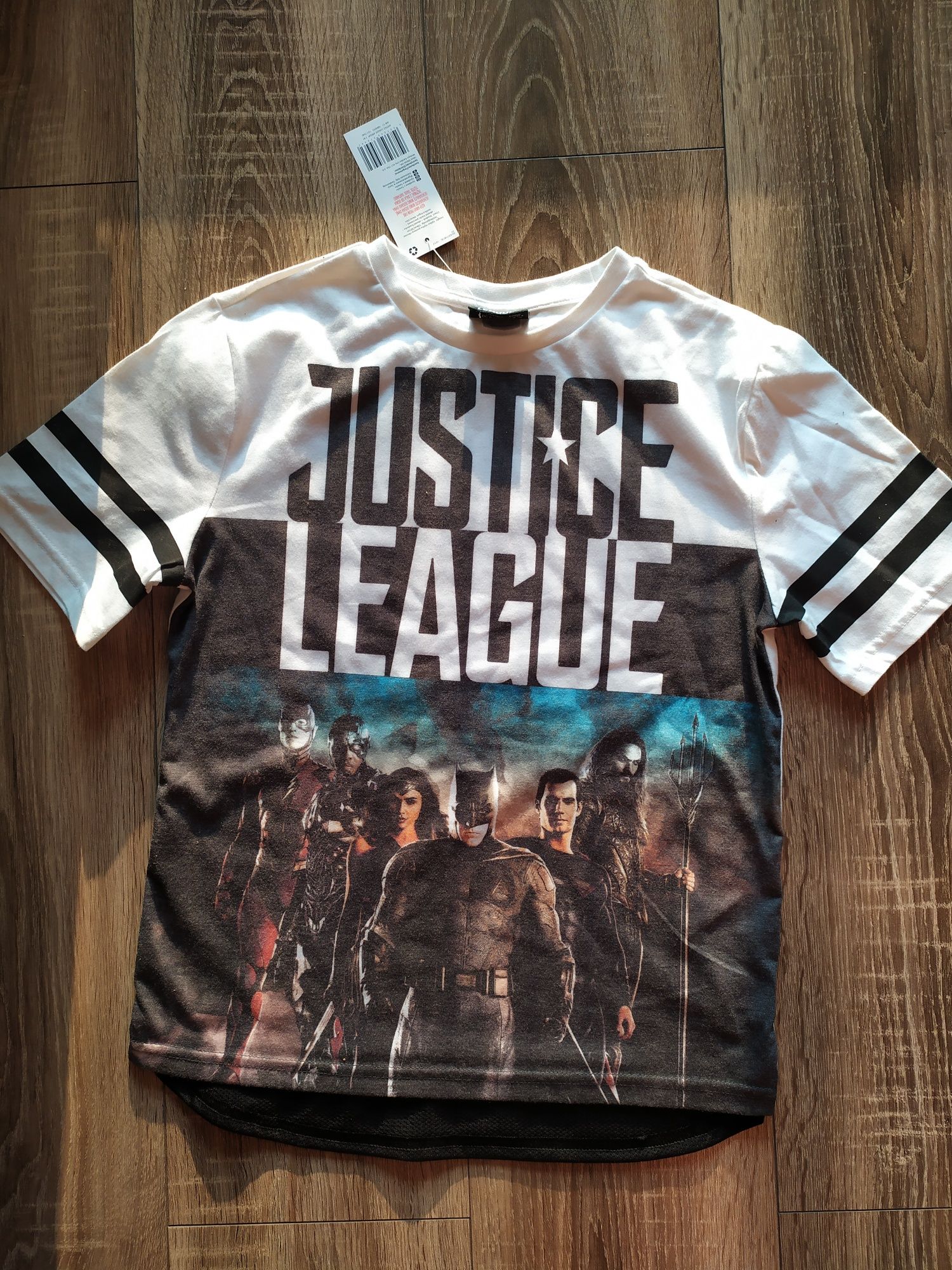 T-shirt Liga Sprawiedliwości 7-8 lat Justice League