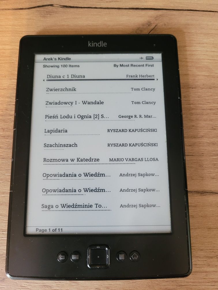 Czytnik e-book Kindle Amazon 4.1.3.